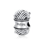 S925 argent sterling tricot laine boule perles - bricolage bracelet collier accessoires