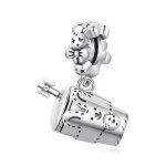 S925 argent sterling verre pendentif - diy bracelet collier accessoires