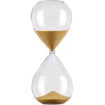Sablier 30 minutes : sablier dor de 7, 8 pouces, sablier unity pour enfants, jeux, salle de classe, ...