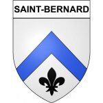 Saint - bernard 38 ville stickers blason autocollant adh�sif - taille : 12 cm