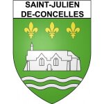 Saint - julien - de - concelles 44 ville stickers blason autocollant adh�sif - taille : 4 cm