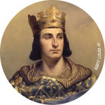 Saint louis (15x15cm) - sticker / autocollant