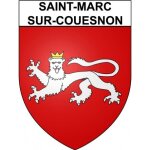 Saint - marc - sur - couesnon 35 ville stickers blason autocollant adh�sif - taille : 12 cm