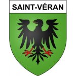Saint - v�ran 05 ville sticker blason ecusson autocollant adh�sif - taille : 8 cm