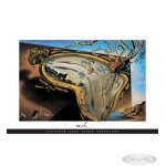Salvador dali - clock explosion - 61x91, 5cm - affiche / poster envoi en tube