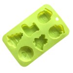 Santa claus decoration silicone mold resin mold for diy craft jewelry tool