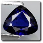 Saphir bleu. 0. 99 cts. vvs2 . ceylan, srilanka. avec certificat