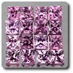 Saphir rose . 0. 08 cts. 2, 30 mm. if - vvs1 (vendu a l'unit� ) ceylan, sri lanka