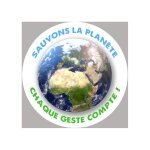 Sauvons la plante - 20x20cm - sticker / autocollant