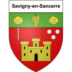 Savigny - en - sancerre 18 ville stickers blason autocollant adhsif - taille : 8 cm