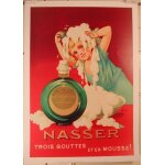 Shampoings nasser - - affiche / poster envoi en tube