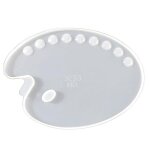 Silicone agate tranches maquillage palette moule nail art pigment plaque polonais holder Silicone agate tranches maquillage palette moule nail art pigment plaque polonais holder