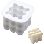 Silicone bougie moules 3d bougie moule silicone artisanat diy silicone bougie moules pour faire des bougies ...