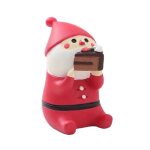 Six pi�ces de no�l cr�atif miniatures chocolat doughn