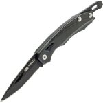 Slip knife - couteau de poche lger et multitool - avec dcapsuleur, tournevis, attache pour porte - ...