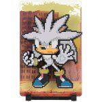 Sonic the hedgehog (modern) magnet a collectionner figgyz silver 11 cm