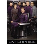 Star trek - crew - equipage - affiche / poster envoi en tube