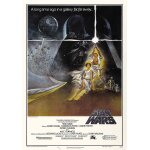 Star wars (1977) - affiche poster - format 40x60cm -