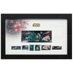 Star wars timbres encadr�s vehicles 43 x 27 cm