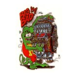 Sticker extra fin ratfink avec un big bloc v8 13x9 cm autocollant fan kustom kulture Sticker extra fin ratfink avec un big bloc v8 13x9 cm autocollant fan kustom kulture