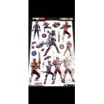 Stickers muraux super - h�ros japonais � kamen riders � grand format 90x60 cm � d�co chambre enfant, ...