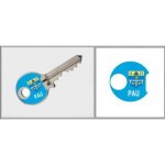 Sticker pau cl� adh�sif autocollant - taille : triangle