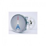 Stickers tour eiffel autocollant bonde lavabo evier bouchon - taille : 4 cm