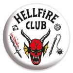 Stranger things 4 - hellfire club - badge Stranger things 4 - hellfire club - badge