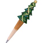 Stylo a bille rtractable motif nol avec animal sculpt, fournitures pour les elves du primaire