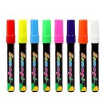 Stylos a craie liquide essuyables marqueur pour tableaux blancs effacer humide stylos marqueurs de craie ...