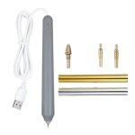 Stylo destampage stylos a feuille chauffante chaude ensemble stylo a feuille chaude usb pour kits doutils ...