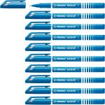 Stylo feutre pointe fine - lot de 10 stylos - feutres - pointe 0, 3 mm - turquoise