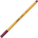 Stylo feutre pointe fine - point 88 - 1 stylo - feutre - pourpre