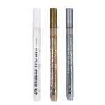 Stylo de peinture acrylique blanc, peinture rupestre, pierre, céramique, verre, bois, opathie, tissu ... Stylo de peinture acrylique blanc, peinture rupestre, pierre, céramique, verre, bois, opathie, tissu ...