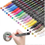 Stylos de peinture acrylique pour kit de peinture roche, verre, artisanat, c�ramique, pierre, tissu, ...