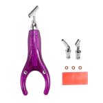 Stylo de peinture ergonomique diamond art, diamond art accessories violet