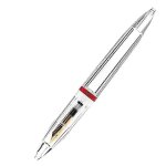 Stylo plume a plume de 0, 5 mm avec pipette stylos transparents de haute capacit fournitures scolaires ...