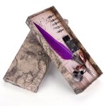 Stylo plume retro classique, stylo plume, stylo d'ecriture, coffret cadeau de noel, saint - valentin, ...