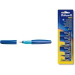 Stylo plume twist plume m avec 1 cartouche, 1 pice (bleu profond + cartouches, bote pliante)
