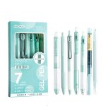 Stylos de type poussoir 0, 5 mm stylo de calligraphie de pratique d�ecriture pour un usage quotidien