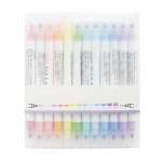 Surligneur de parfum bureau etudiant surligneur a double t�te stylos inclin�s