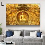 Tableau peinture impression sur toile bouddha