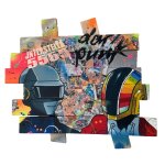 Tableau pop art daft punk