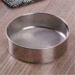 Tamis a farine en acier inoxydable, 60 mailles, outils de cuisson, 15cm, céramique, poterie, argile, ... Tamis a farine en acier inoxydable, 60 mailles, outils de cuisson, 15cm, céramique, poterie, argile, ...
