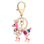 Teddy dog forme pendentif porte - cls alliage porte - cls sac ornement suspendu