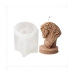 T�te de cheval statue bougie moule en silicone buste sculpture sculpture art figurine animal poney bougie ...
