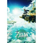 The legend of zelda - herule skies - 61x91, 5cm - affiche / poster / envoi roul�