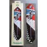 Thermometre moto course n17 bmw deco garage tole m�tal