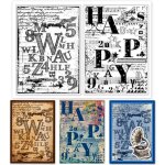 Timbres echecs transparents en silicone pour bricolage, scrapbooking, damier, johonneur, pour cartes, ...