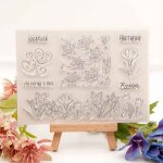 Timbres transparents en caoutchouc et silicone, pour bricolage, dcoration de scrapbooking, artisanat ...